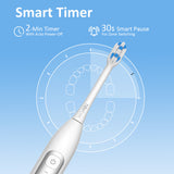 H2OFloss BT-02 Sonic Electric Toothbrush – 5 Modes | USB-C Rechargeable | IPX7 Waterproof