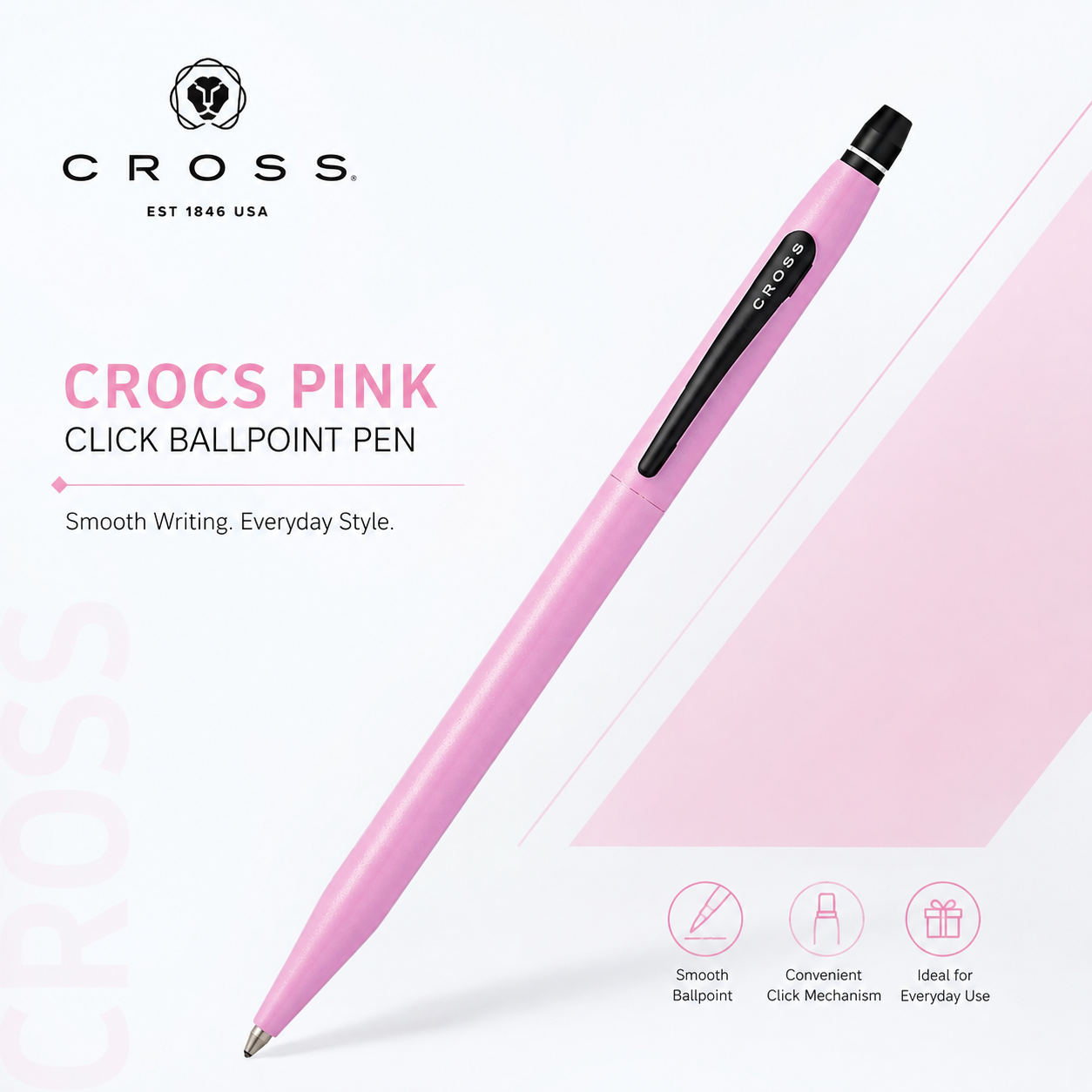 Cross Pink Click Ballpoint Pen