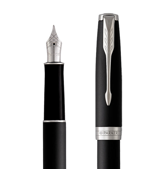Parker Sonnet Matte Black CT Fountain Pen