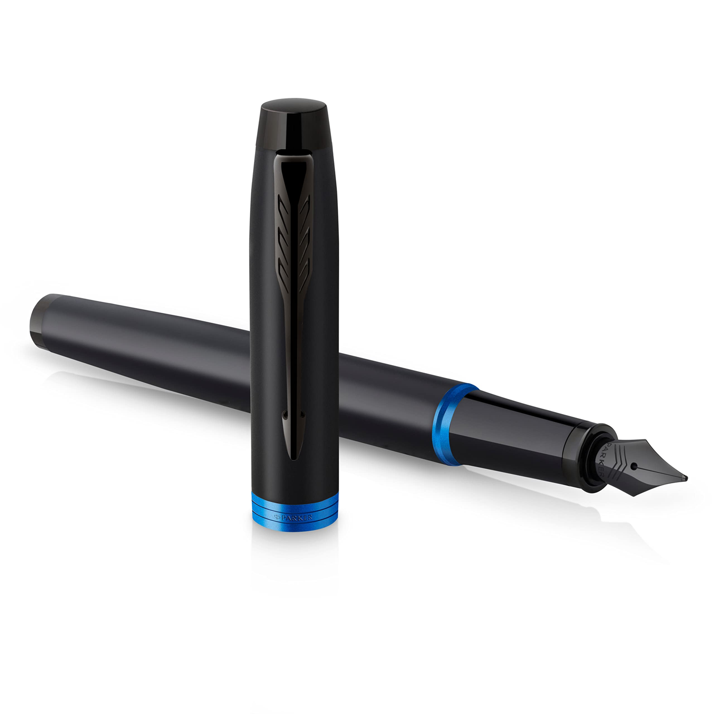 Parker IM Vibrant Ring Fountain Pen – Blue | Premium Fountain Pen