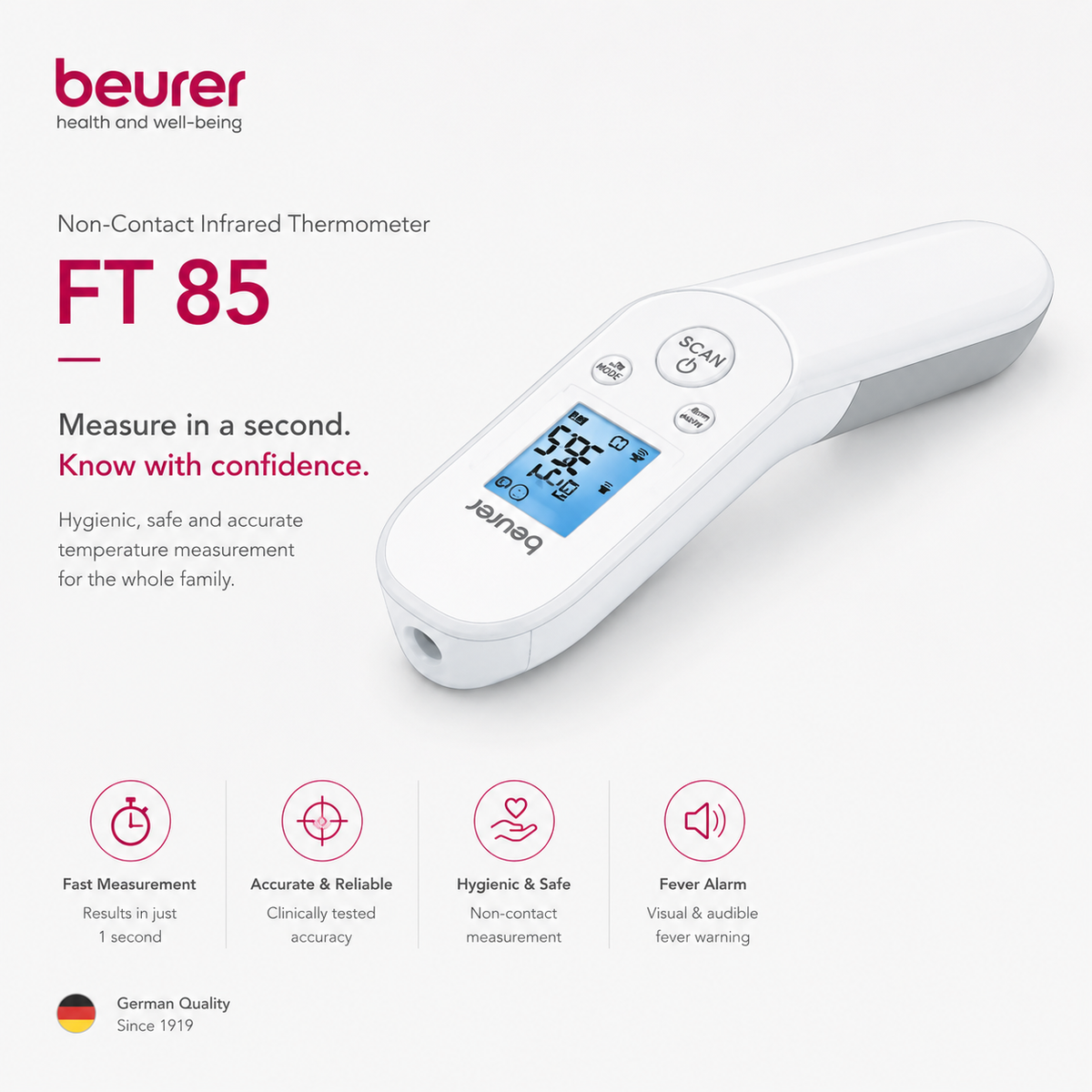 Beurer FT 85 Non-Contact Infrared Thermometer