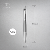 Parker Urban Premium Silvered Powder Cap CT Ballpoint Pen