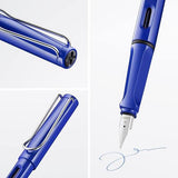 Lamy Safari Blue Fountain Pen – Medium Nib