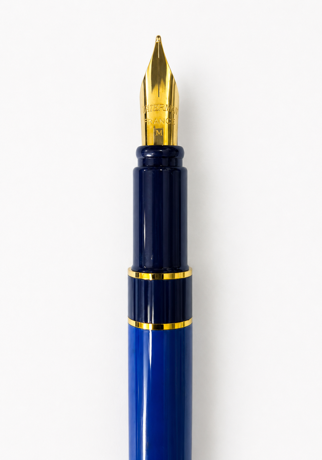 Waterman Centurion Marble Blue Fountain Pen – Medium Nib