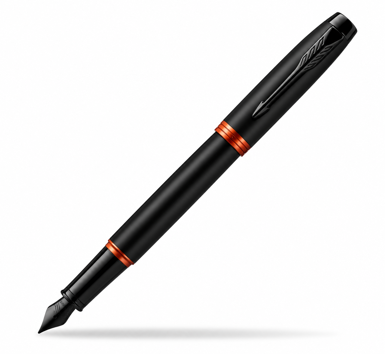 Parker IM Vibrant Ring Fountain Pen – Orange | Premium Fountain Pen