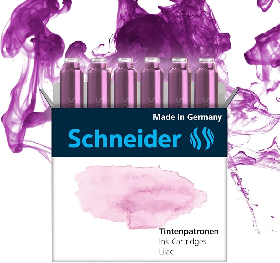 Schneider Ink Cartridges Blue Pack Of 6