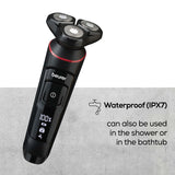 Beurer Rotary Shaver MN8X – Wet & Dry Cordless Electric Shaver