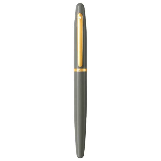 Sheaffer VFM Glossy Light Grey GT Fountain Pen – Medium Nib