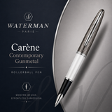 Waterman Carène Rollerball Pen – Contemporary Gunmetal with Chrome Trim