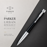 Parker Urban Muted Black CT Ballpoint Pen