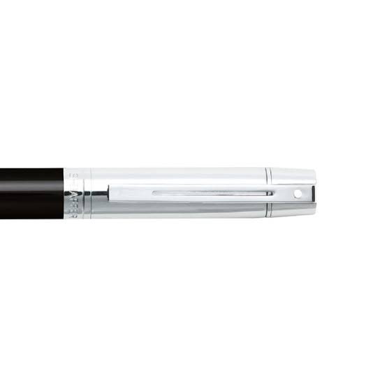 Sheaffer 9331 Ballpoint Pen – Shiny Chrome Cap & Black Barrel