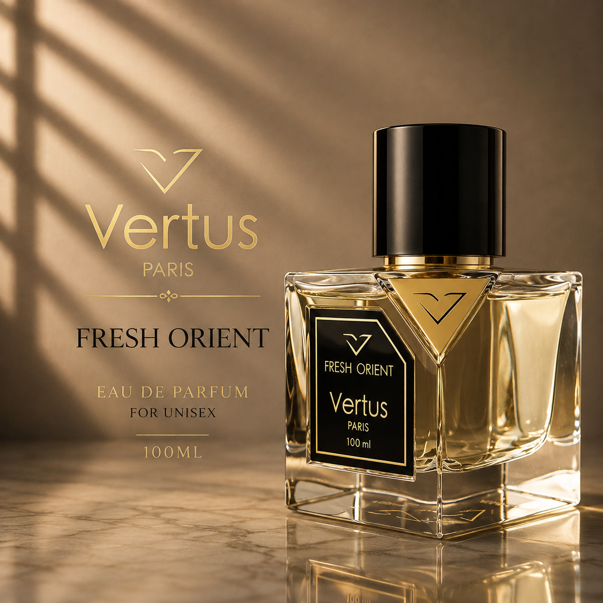 Vertus Fresh Orient Eau de Parfum EDP 100ml
