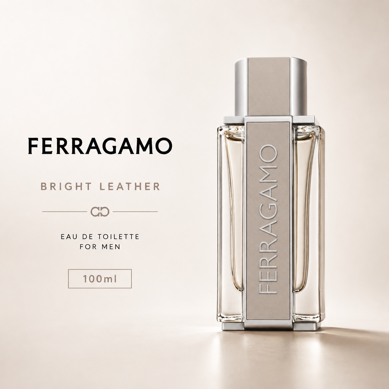 FERRAGAMO BRIGHT LEATHER EDT 100ML