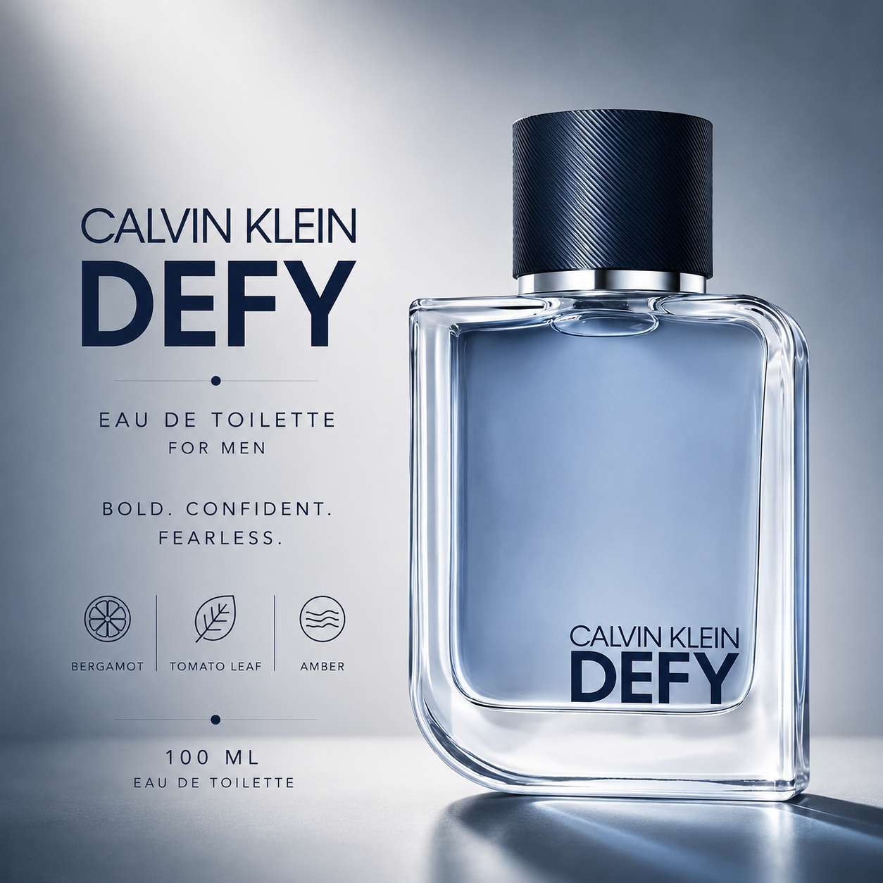Calvin Klein CK Defy for Men Eau de Toilette – 100ml