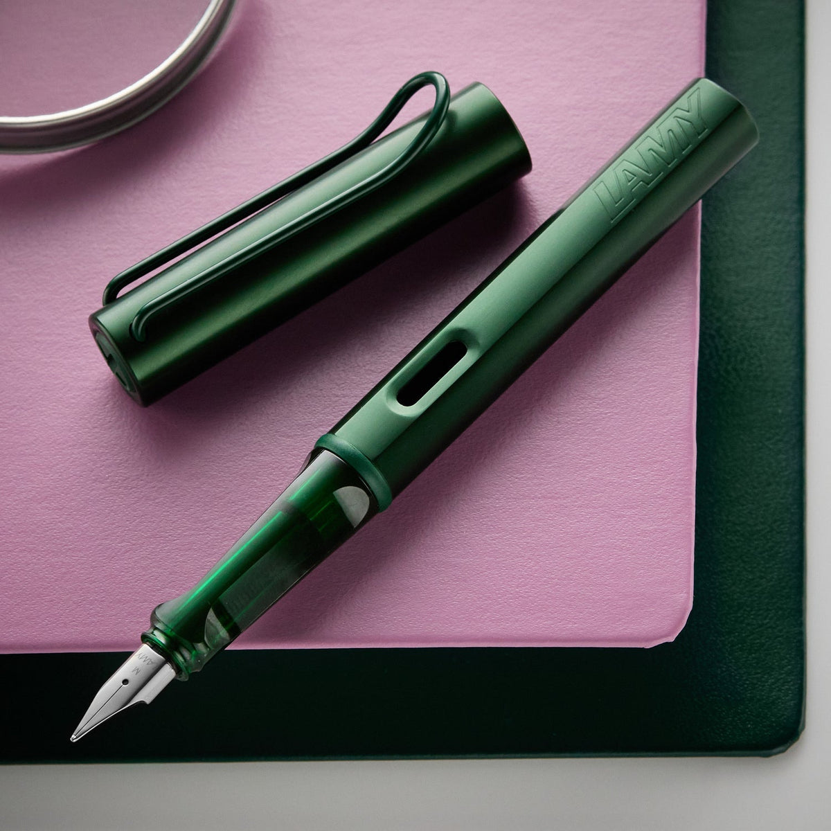 Lamy AL-star Pine Fountain Pen – Medium Nib