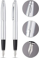 Cross Fountain Pen | Chrome Metallic | AT0116-1MS
