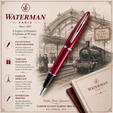 Waterman Carène Glossy Garnet Red ST Rollerball Pen