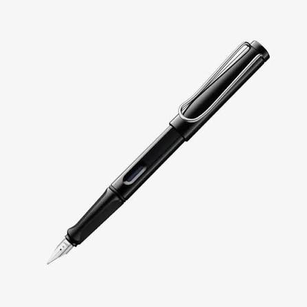 Lamy Safari Black Fountain Pen – Medium Nib