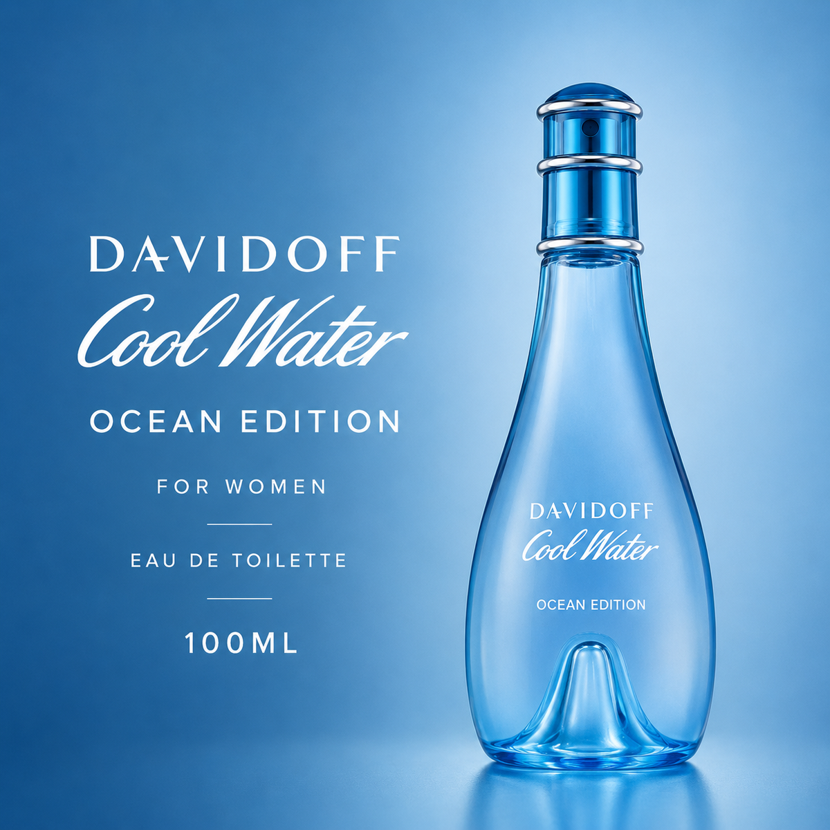Davidoff Cool Water Ocean Edition for Women Eau de Toilette – 100ml