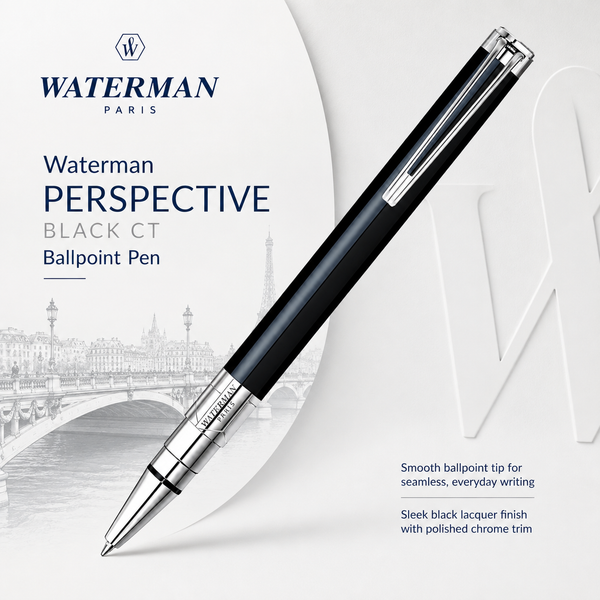Waterman Perspective Black CT Ballpoint Pen