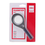 Deli E9092 Handheld Magnifier – 50mm Dual-Lens Magnifying Glass