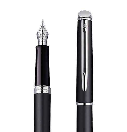 Waterman Hémisphère Matte Black CT Fountain Pen