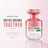 Benetton Together for Her EDT 80ml – Women's Fragrance