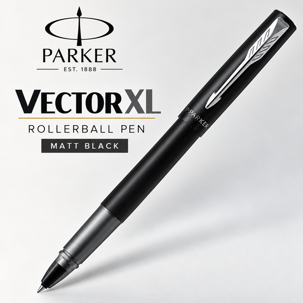 Parker Vector XL Rollerball Pen – Matt Black