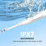 H2OFloss BT-02 Sonic Electric Toothbrush – 5 Modes | USB-C Rechargeable | IPX7 Waterproof