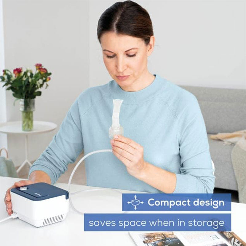 Beurer IH 16 compact nebuliser inhalation device, white respiratory device, additional view 5