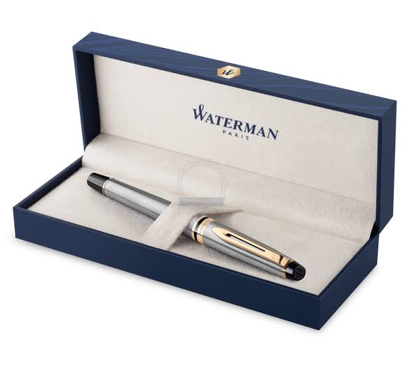 Waterman Expert Stainless Steel GT Fountain Pen – Premium Writing Instrument