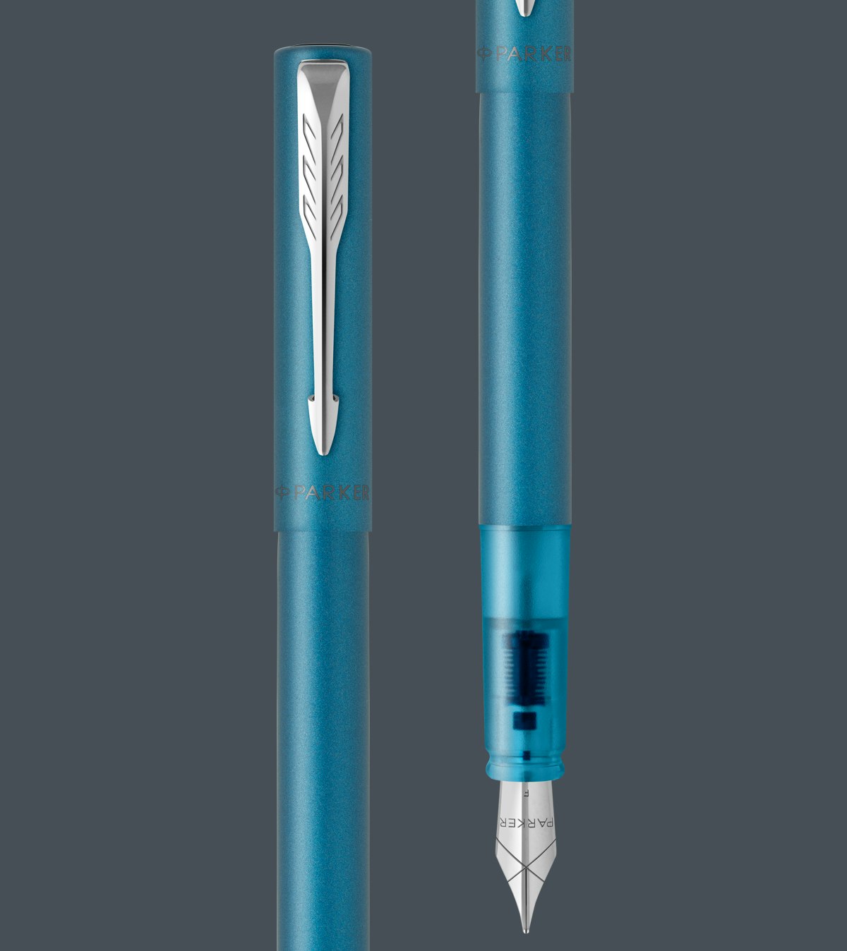 Parker Vector XL Fountain Pen – Teal Blue