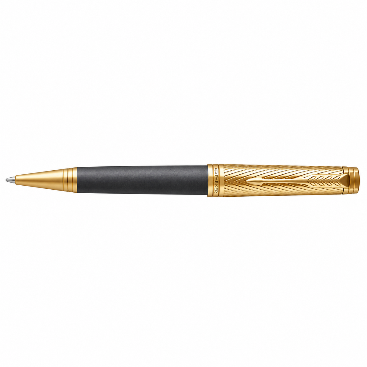 Parker Premier Custom Storm Grey GT Ballpoint Pen