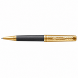 Parker Premier Custom Storm Grey GT Ballpoint Pen