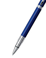 Waterman Perspective Rollerball Pen – Blue with Chrome Trim