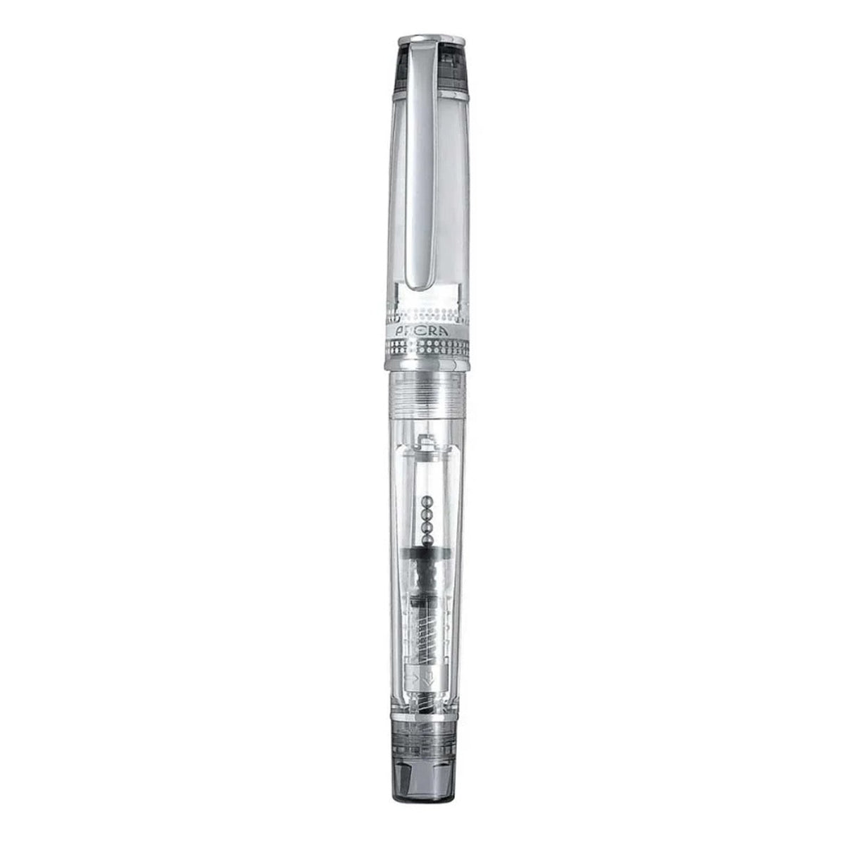 Pilot Prera Transparent Black Fountain Pen – Medium Nib