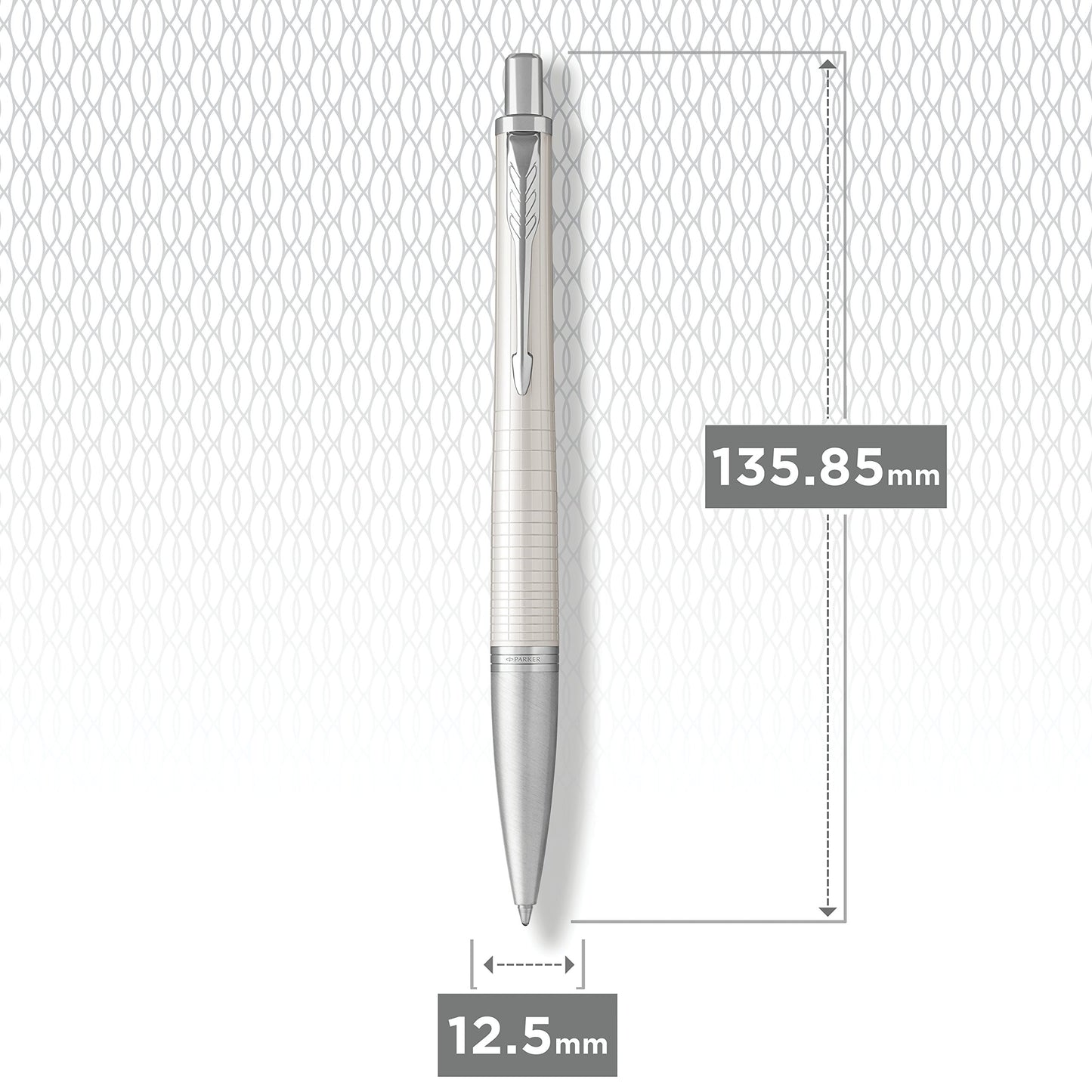 Parker Pearl Metal Chiselled Ballpoint Pen