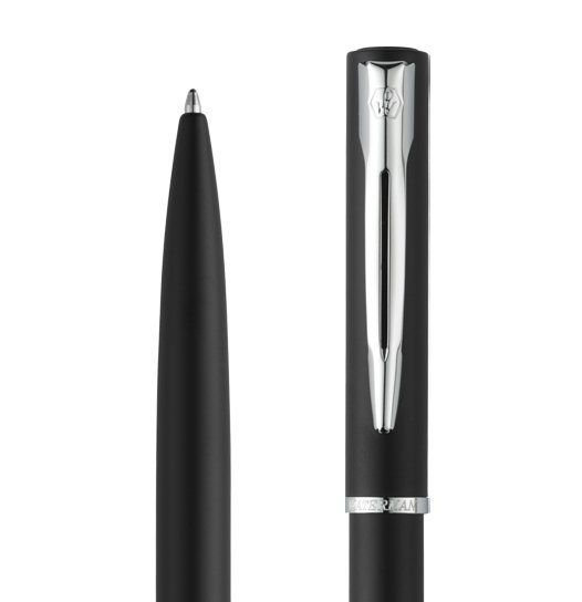 Waterman Allure Ballpoint Pen – Blue Chrome Trim (CT)