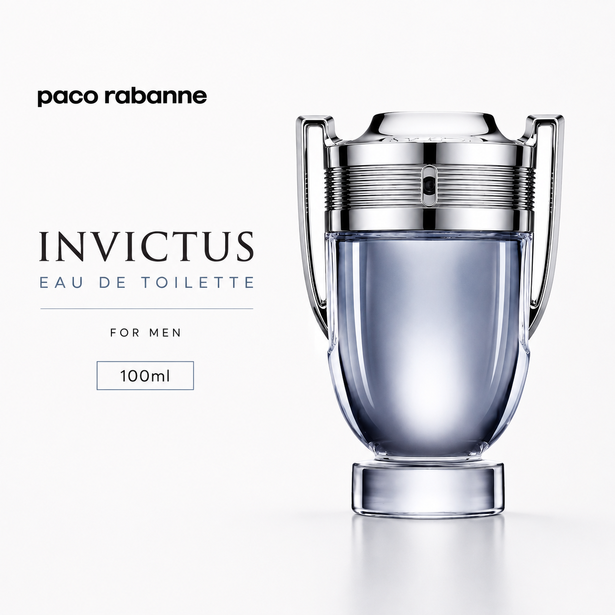Paco Rabanne Invictus Eau de Toilette for Men – 100ml