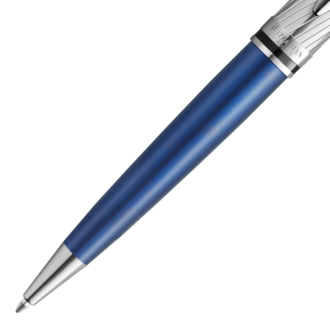 Waterman Expert Blue Obsession ST Ballpoint Pen – Premium Writing Instrument