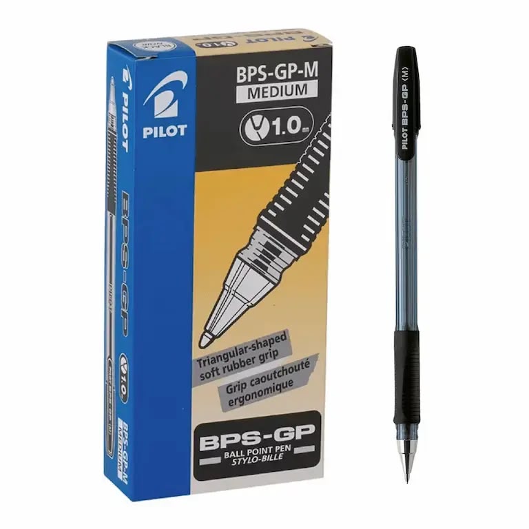 Pilot BPS-GP Ballpoint Pen – 1.0mm, Blue & Black Ink