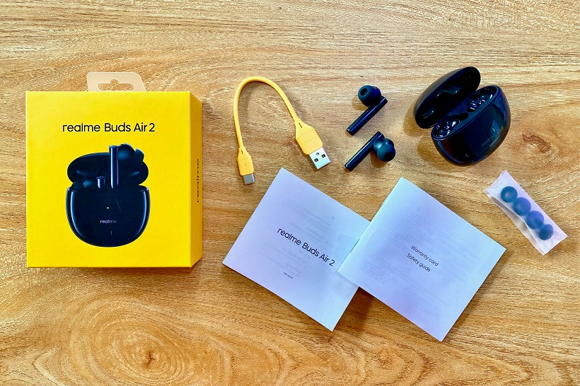 realme Buds Air 2 Original Wireless Earbuds – Active Noise Cancellation, 25H Battery