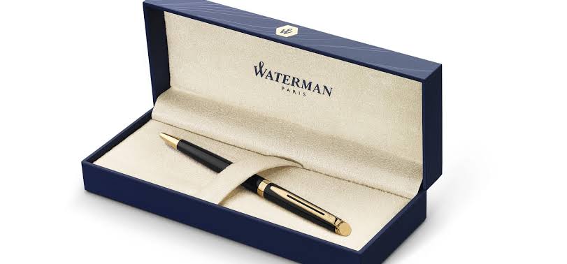 Waterman Hémisphère Black Lacquer GT Ballpoint Pen