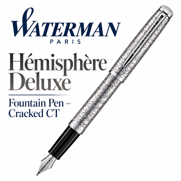 Waterman Hémisphère Deluxe Fountain Pen – Cracked CT