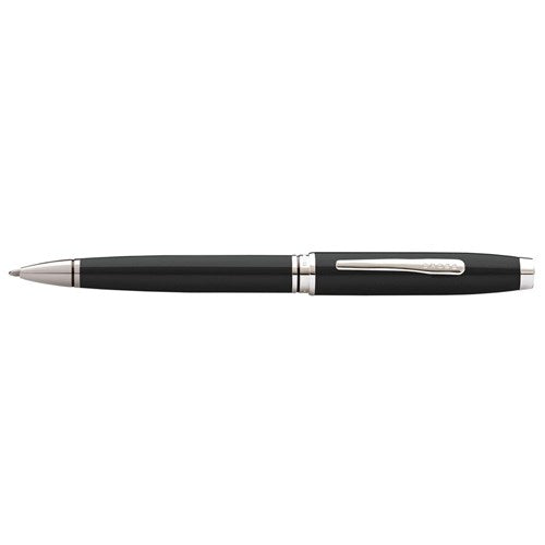 Cross Coventry Black Ballpoint Pen – Chrome-Tone Trim (AT0662-6)