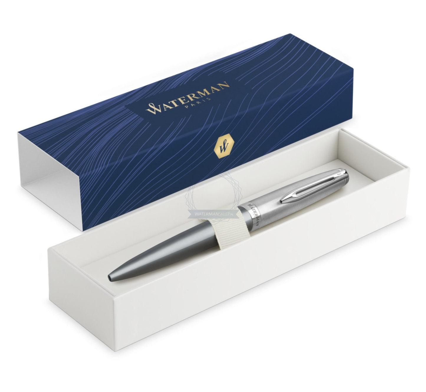 Waterman Emblem Deluxe Grey CT Ballpoint Pen