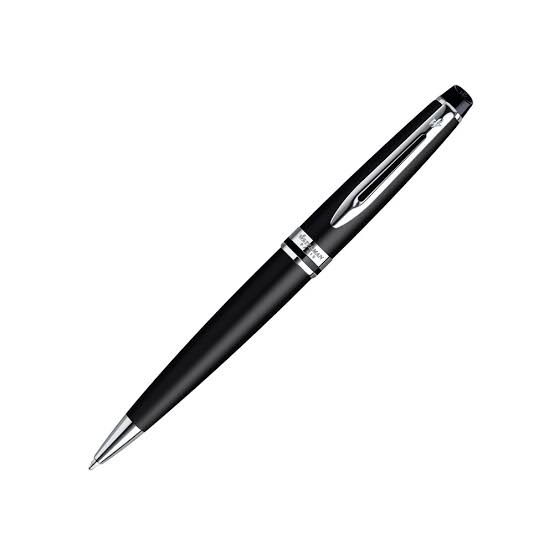 Waterman Expert Matt Black Ballpoint Pen – Premium Writing Instrument