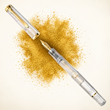 Pelikan Classic M200 Fountain Pen | Golden Beryl | 24K Gold-Plated Nib
