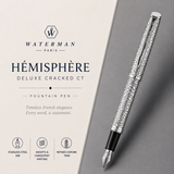 Waterman Hémisphère Deluxe Fountain Pen – Cracked CT
