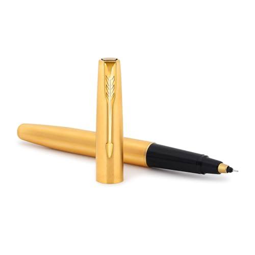 Parker Frontier Rollerball Pen – Gold Trim | Blue Ink